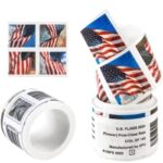 2024 Permanent Flag Rolls Forever First Class Postage Stamps