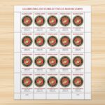 2025 U.S. Marine Corps 250th Forever First Class Postage Stamps