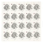 2015 Vintage Rose Forever First Class Postage Stamps