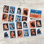 2025 Baby Wild Animals Forever First Class Postage Stamps