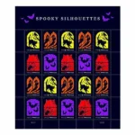 2019 Spooky Silhouettes Forever First Class Postage Stamps