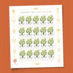2025 Year of the Snake Forever First Class Postage Stamps