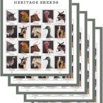 2021 Heritage Breeds Forever First Class Postage Stamps