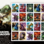 2024 Dungeons & Dragons Forever First Class Postage Stamps