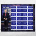 2024 Alex Trebek Forever First Class Postage Stamps